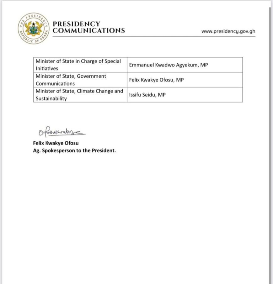 Mahama Submits Final List of Ministers for Parliamentary Approval